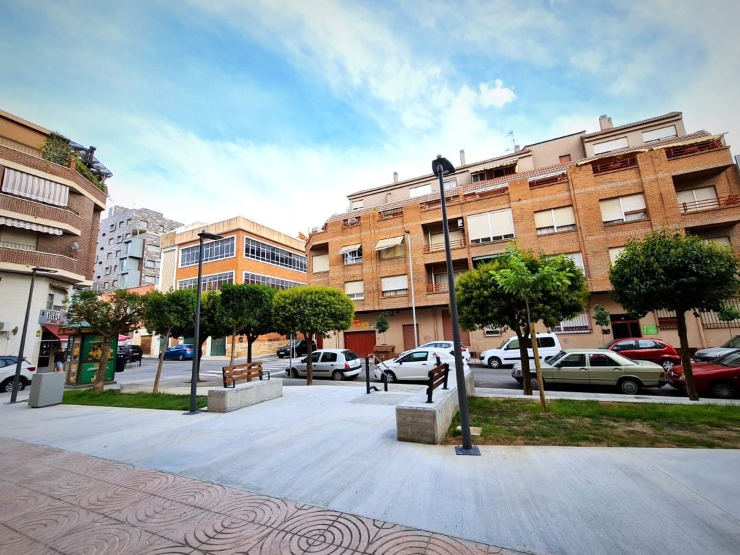 Plaza Maximiliano García Soriano en Elda 