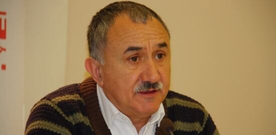 Imatge d'arxiu del secretari general de la UGT de Catalunya, Josep Mª Álvarez