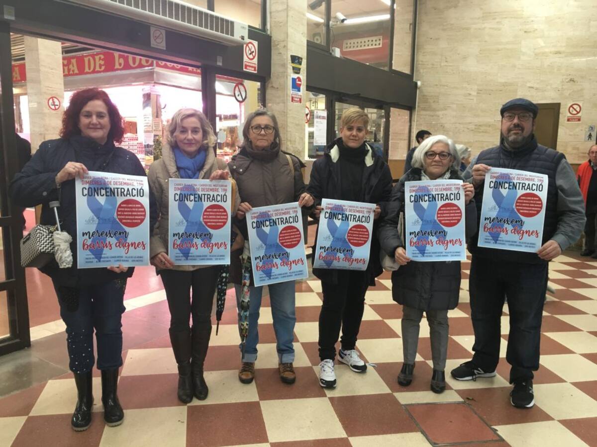 Asociaciones vecinales del Marítimo se unen para reivindicar barrios dignos