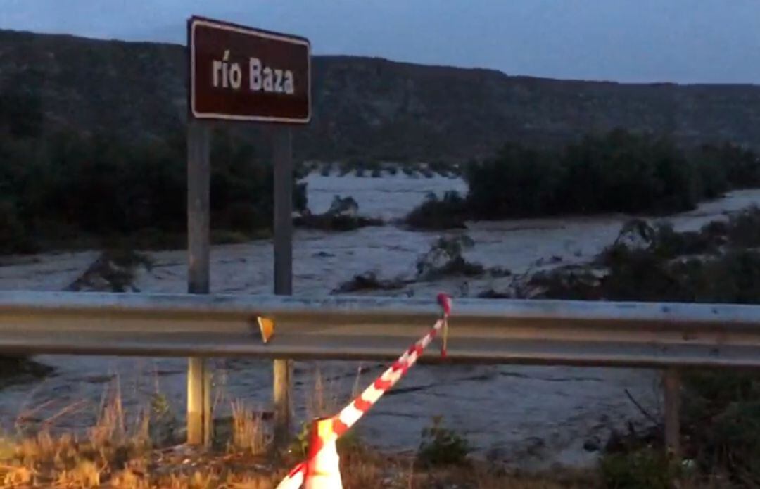 Crecida del río Baza