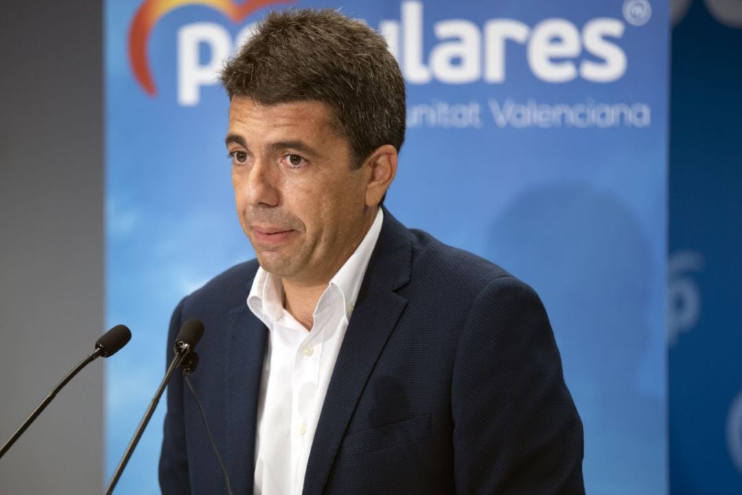 Carlos Mazón, el día en el que anunció que aspiraba a presidir el Partido Popular en la Comunitat Valenciana