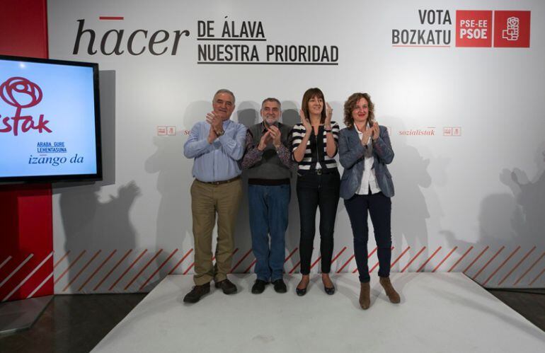 PSE acto Vitoria sábado 16 de mayo