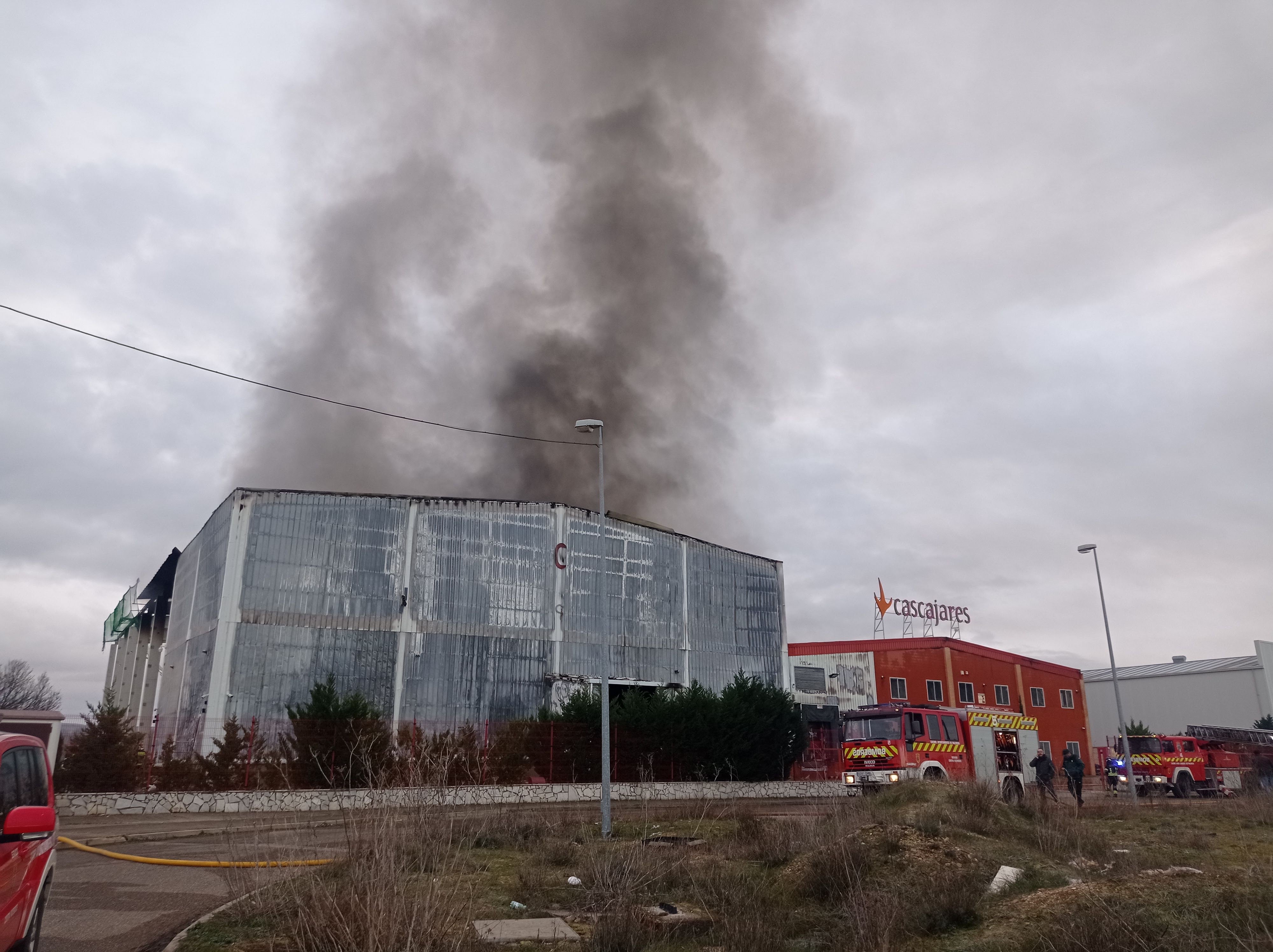 Imagen de archivo del incendio de Cascajares