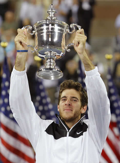 El tenista argentino Juan Martín del Potro se proclamó este martes ganador del Abierto de Estados Unidos, su primer &#039;Grand Slam&#039;