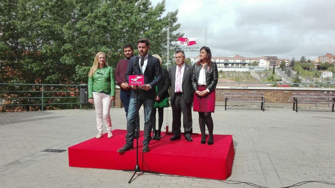 Presentación de la lista autonómica del PSOE