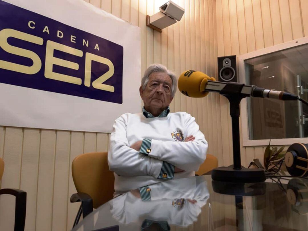 Alfonso Rodríguez, durante su entrevista en Radio Jerez