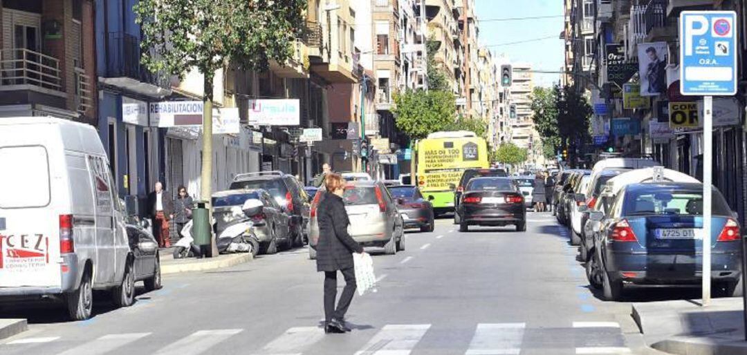 Calle Andreu Castillejos de Elche