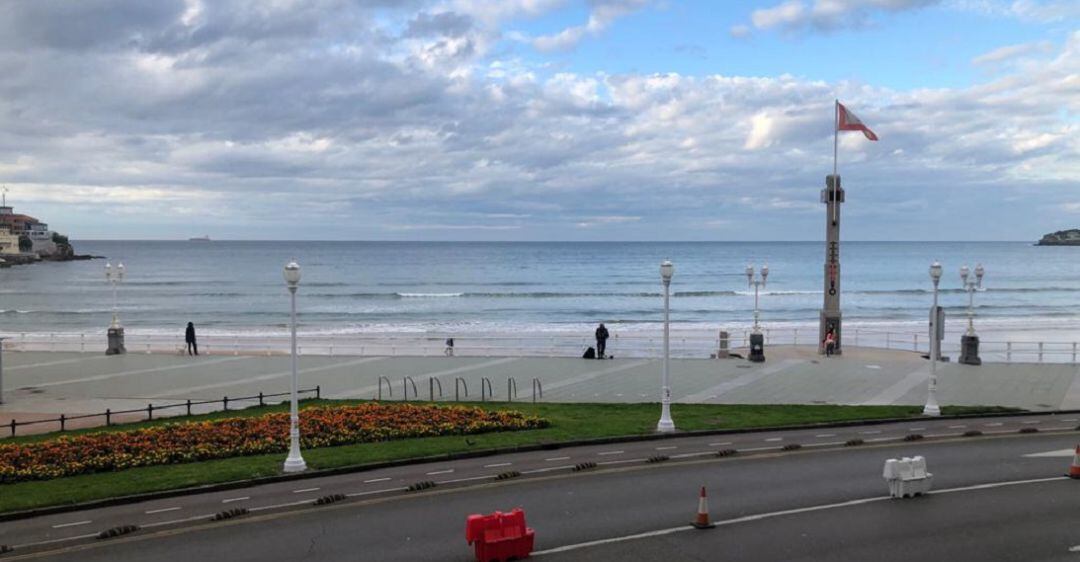 Playa de San Lorenzo.