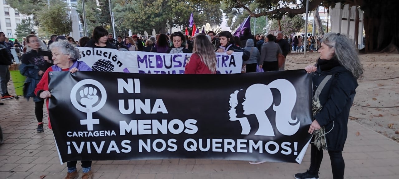 Manifestación 8 de marzo en Cartagena