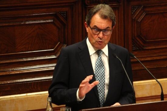 El President de la Generalitat, Artur Mas