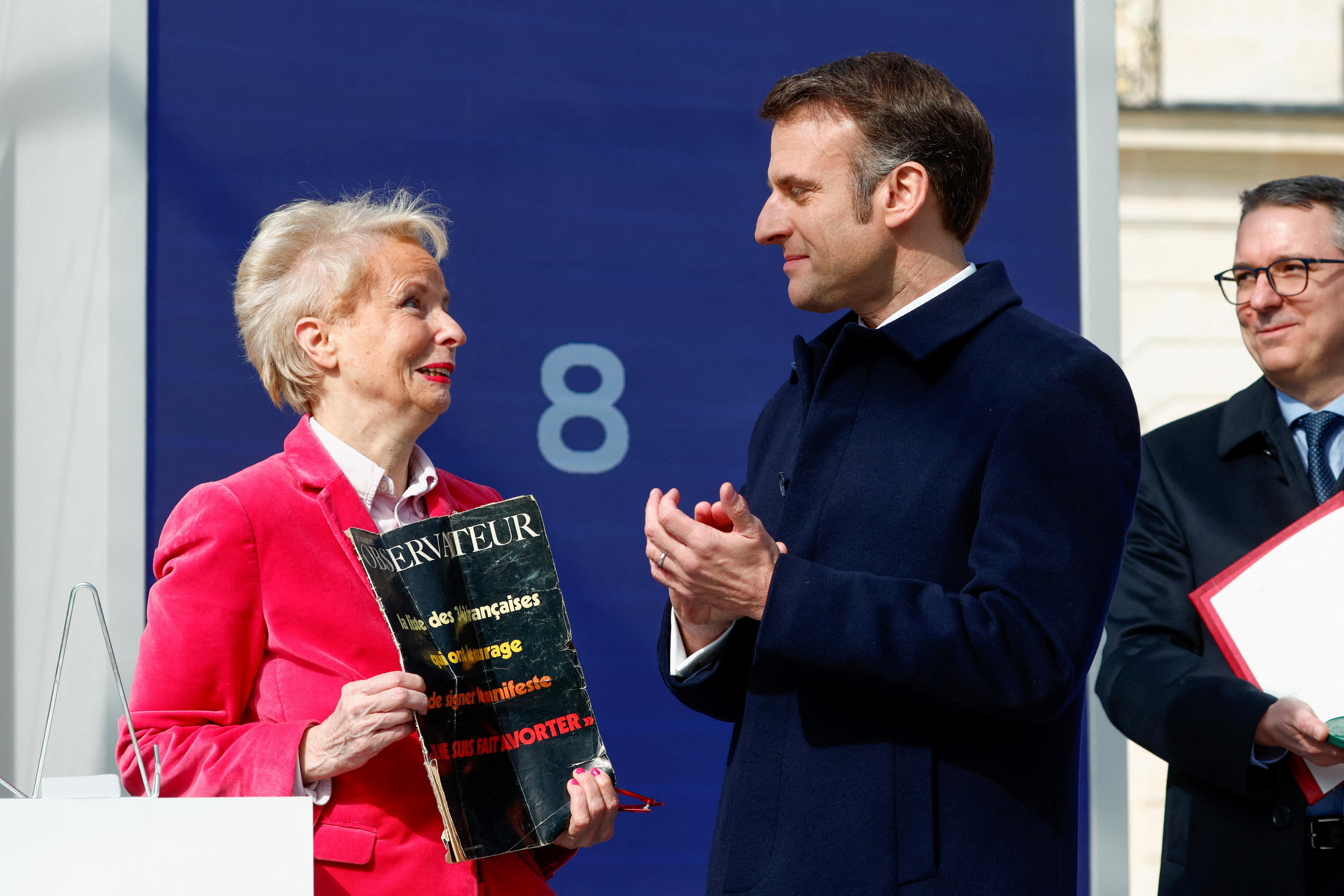 El presidente de Francia, Emanuel Macron.