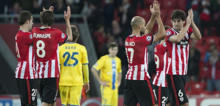 10/12/14  PARTIDO CHAMPIONS LEAGUE  FASE DE GRUPOS GRUPO H 
 ATHLETIC DE BILBAO - BATE BORISOV
 MIKEL RICO SAN JOSE