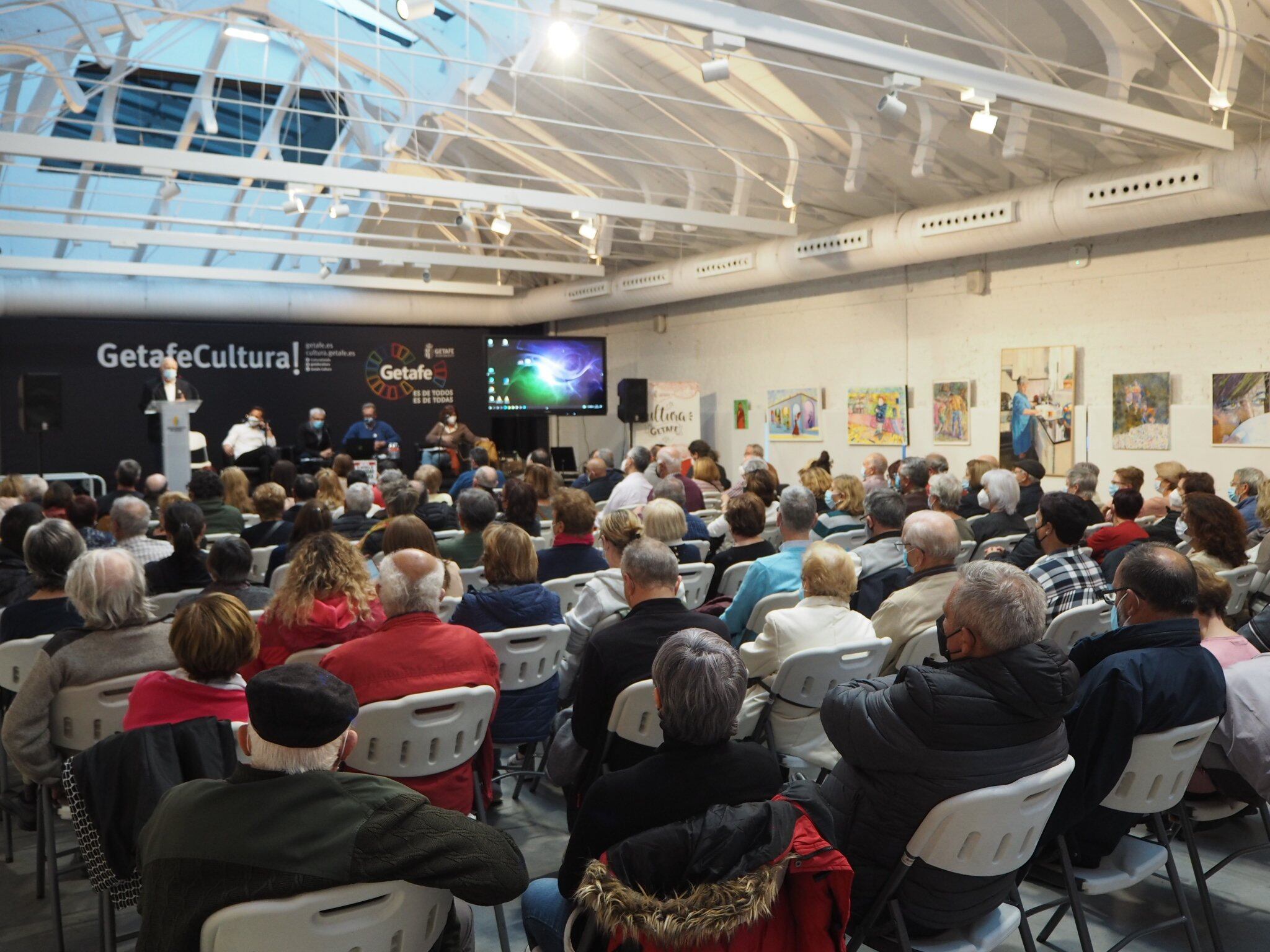 El acto ha contado con amplia asistencia en el Espacio Mercado