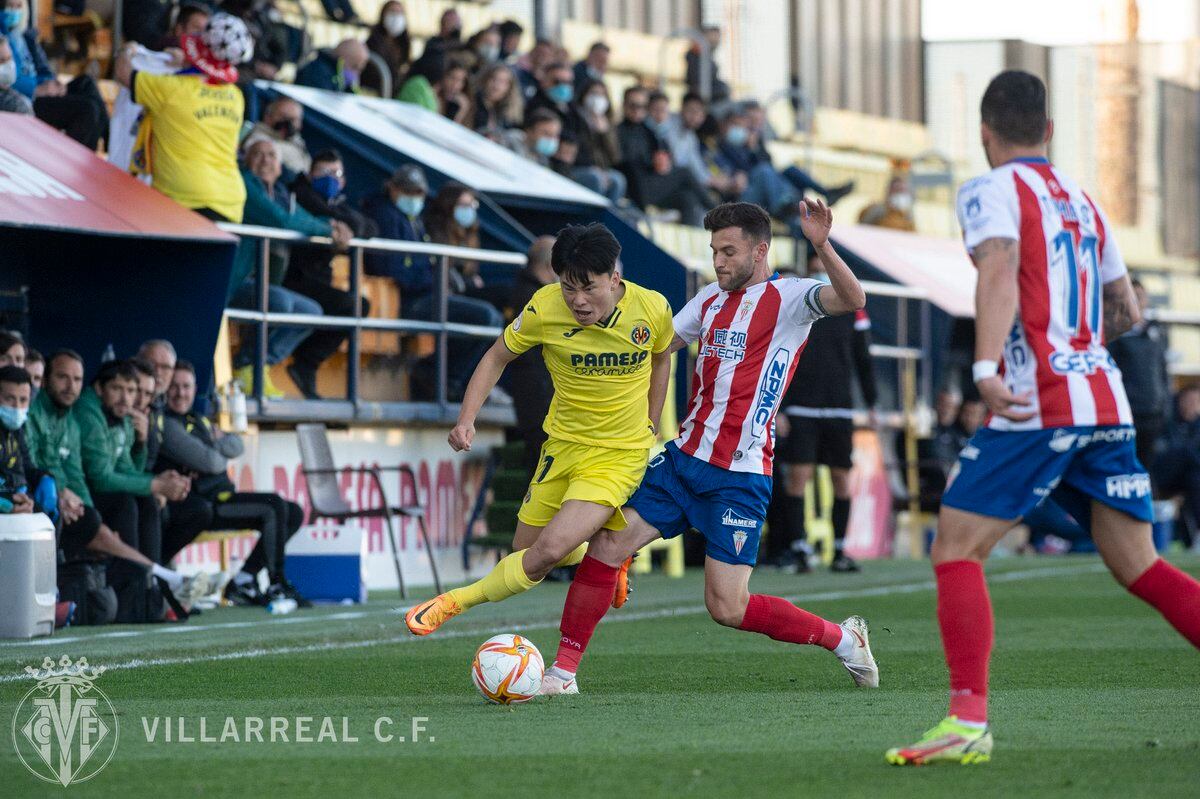 Un momento del partido