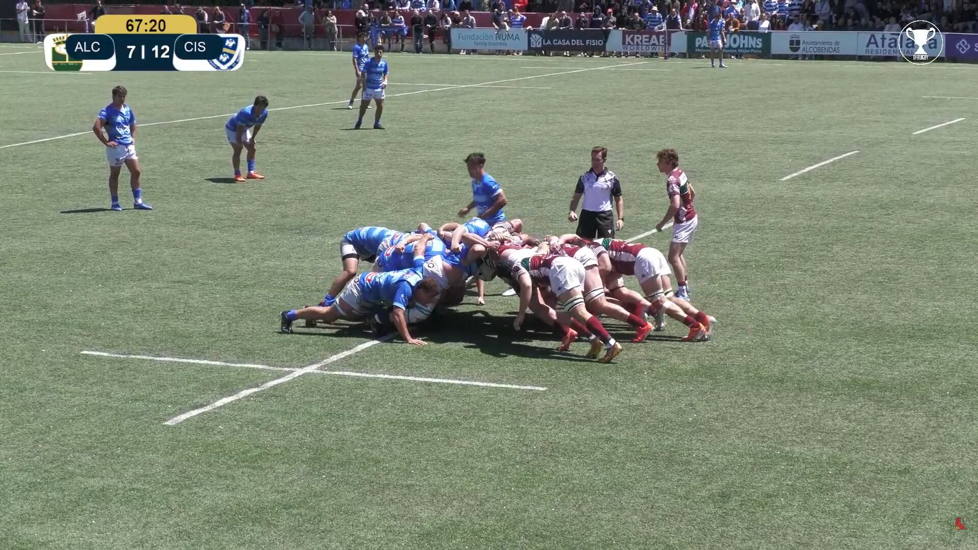Semifinales de División de Honor entre Silicius Alcobendas Rugby y Complutense Cisneros