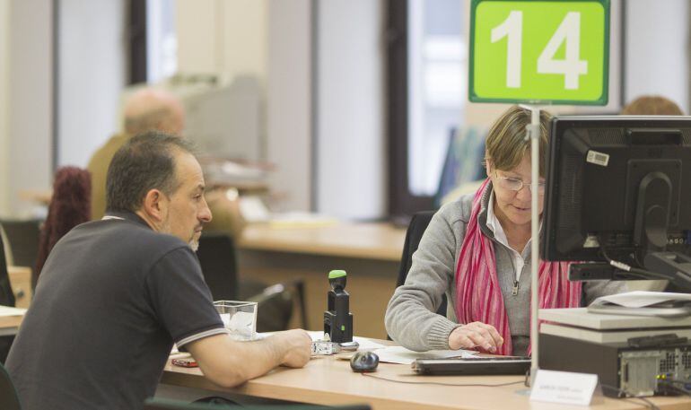 Oficina de La Seguridad Social.