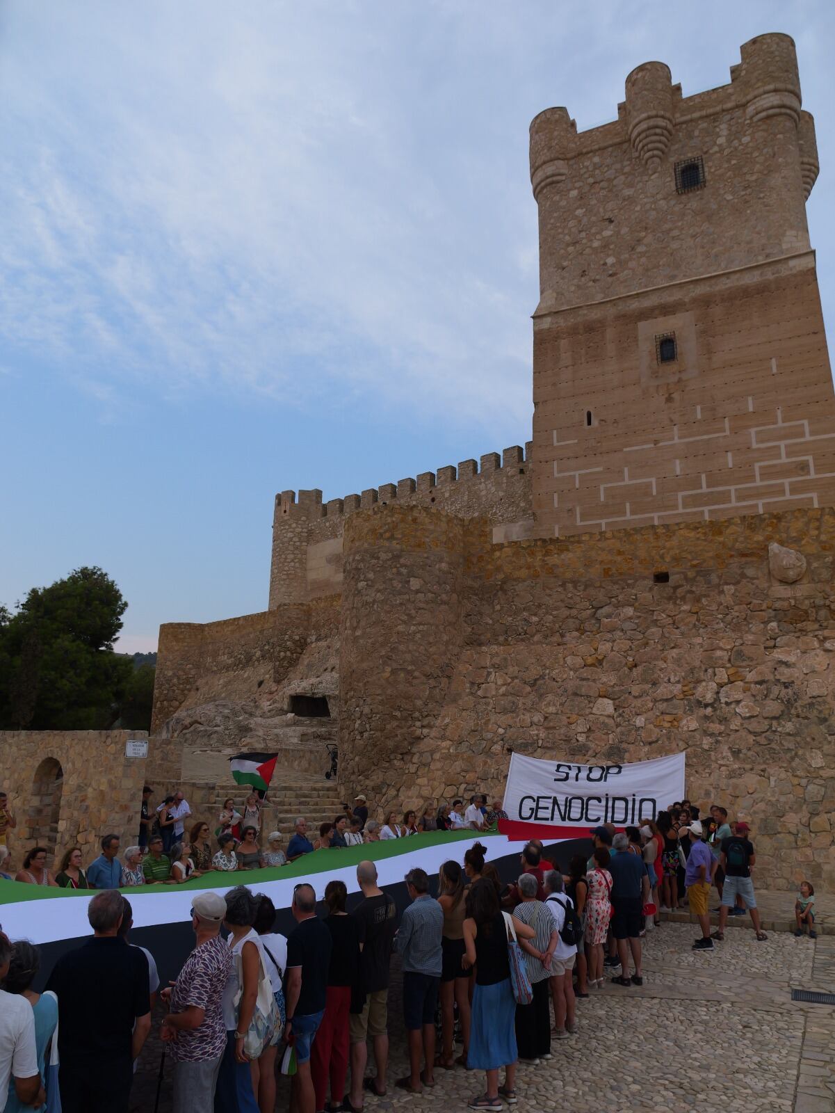 Ultima acción de la Plataforma en Villena