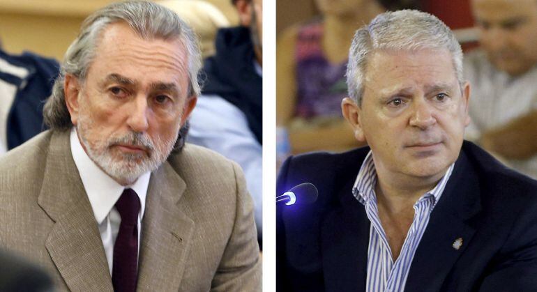 De izquierda a derecha: los cabecillas de la trama Gürtel Fracisco Correa y Pablo Crespo