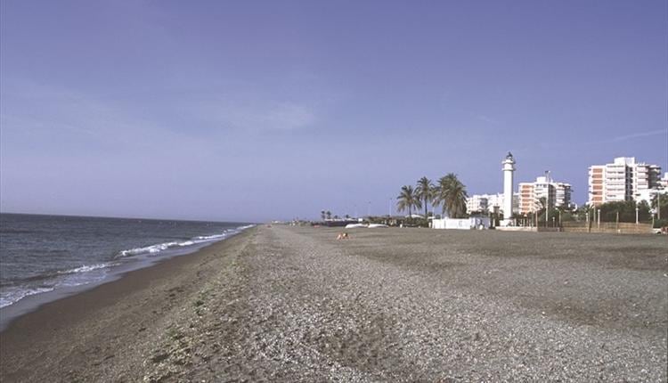 Playas de Torre del Mar, en Vélez-Málaga