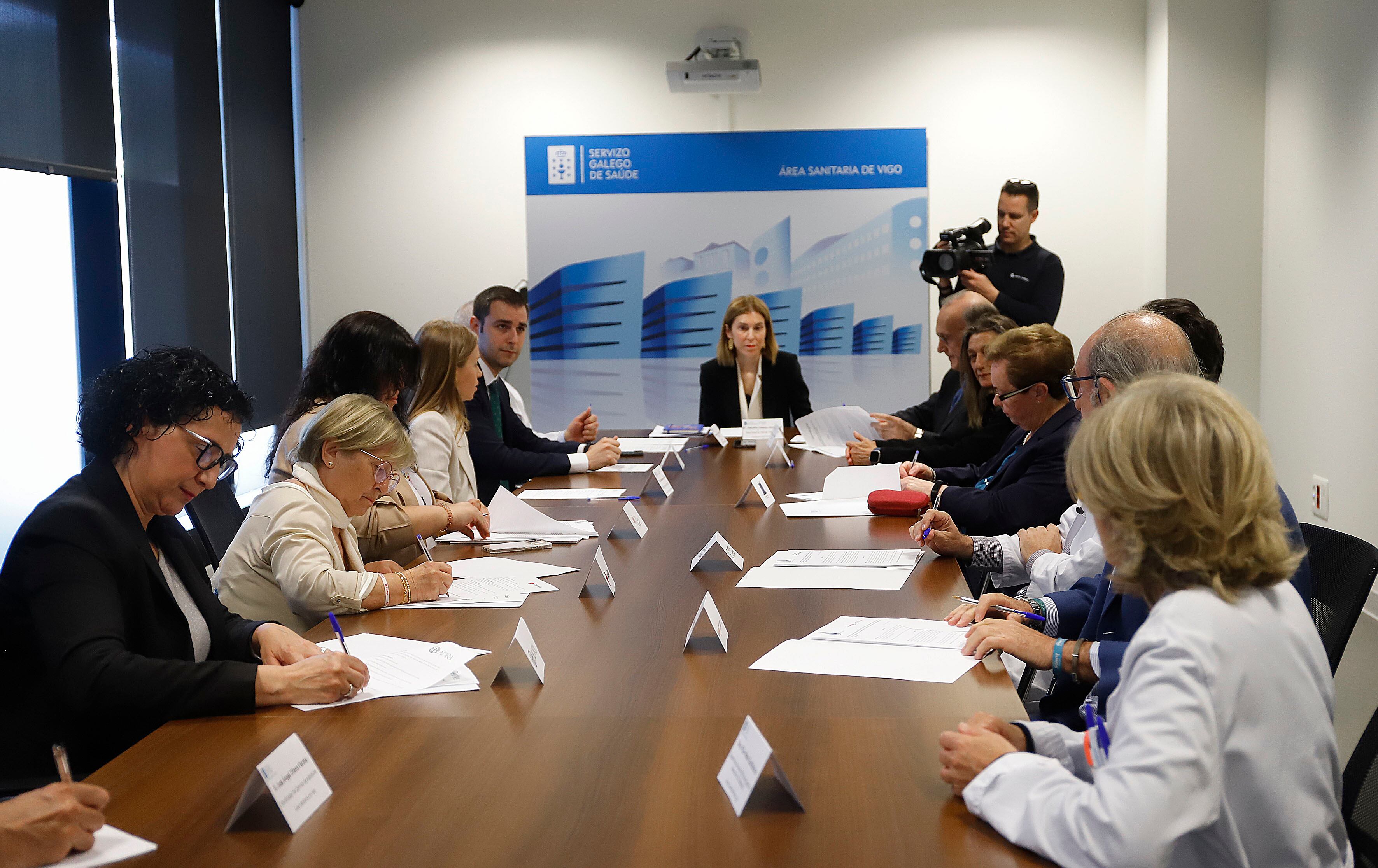 Reunión Área Sanitaria de Vigo