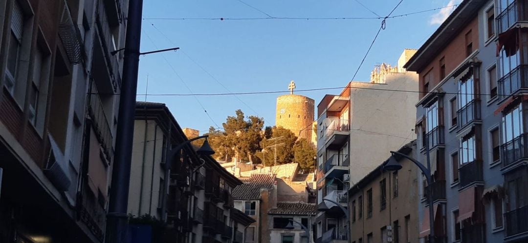 Vista del Castillo de Caravaca de la Cruz