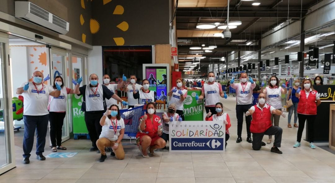 Los centros Carrefour han acogido la campaña