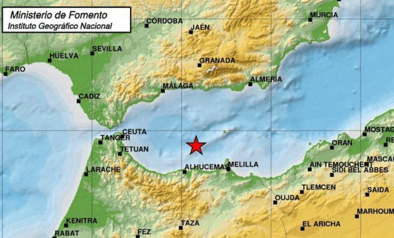 Mapa el nuevo seísmo registrado este miércoles