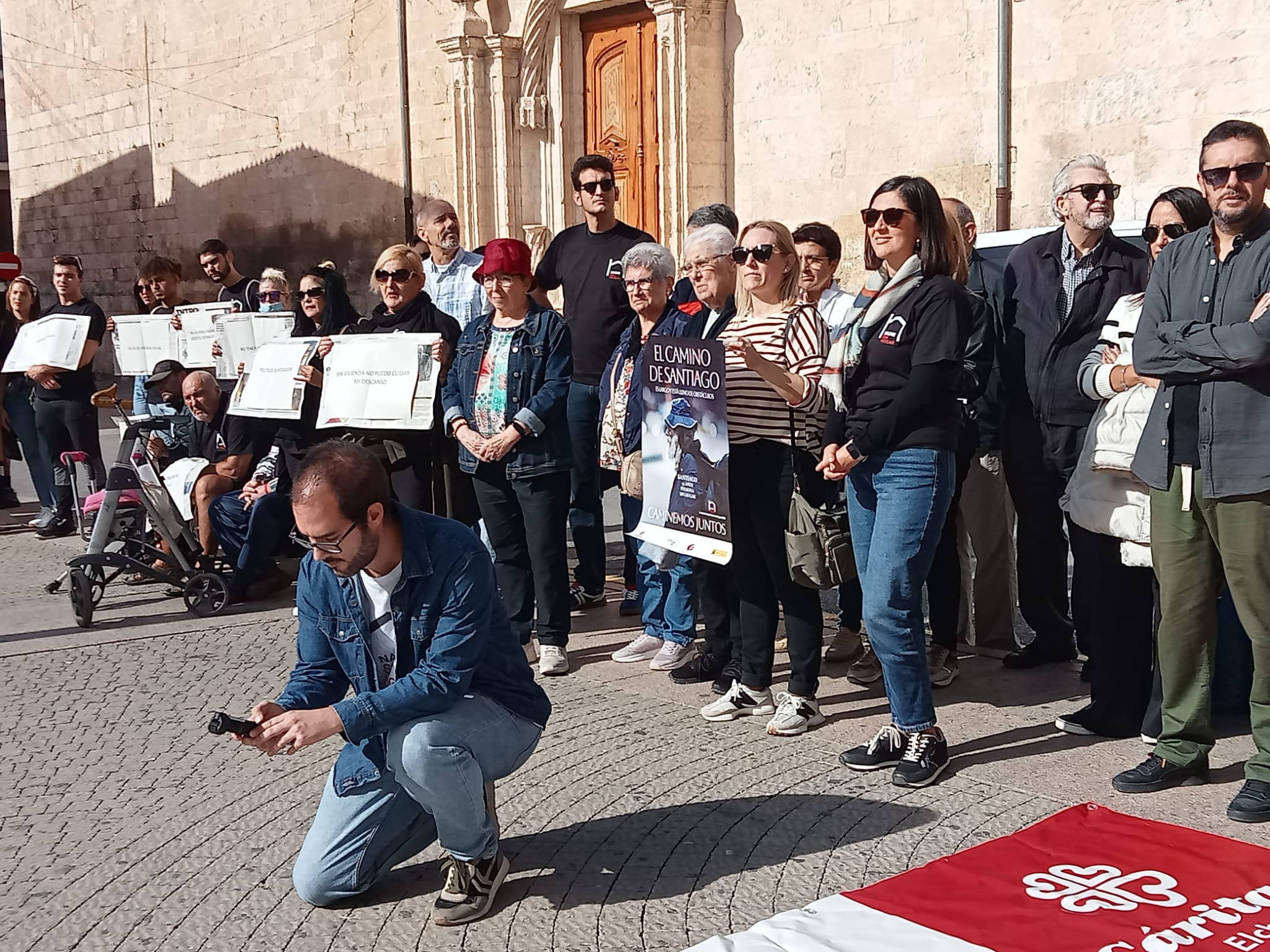 Momento de la campaña en Villena