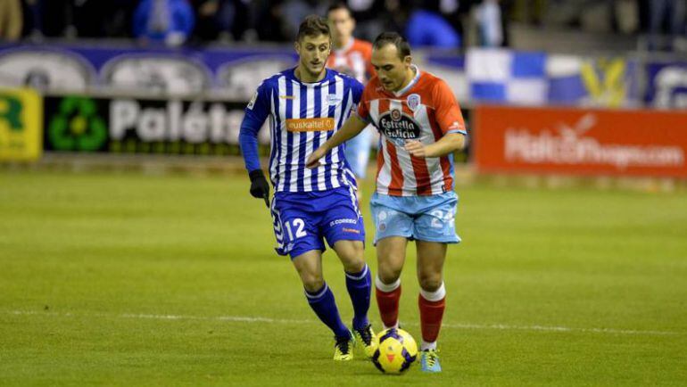 Toti está siendo uno de los jugadores destacados en los últimos partidos del Deportivo Alavés