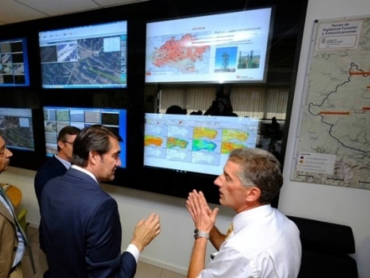 La Junta adjudica el mantenimiento del sistema de vigilancia y seguimiento de incendios forestales