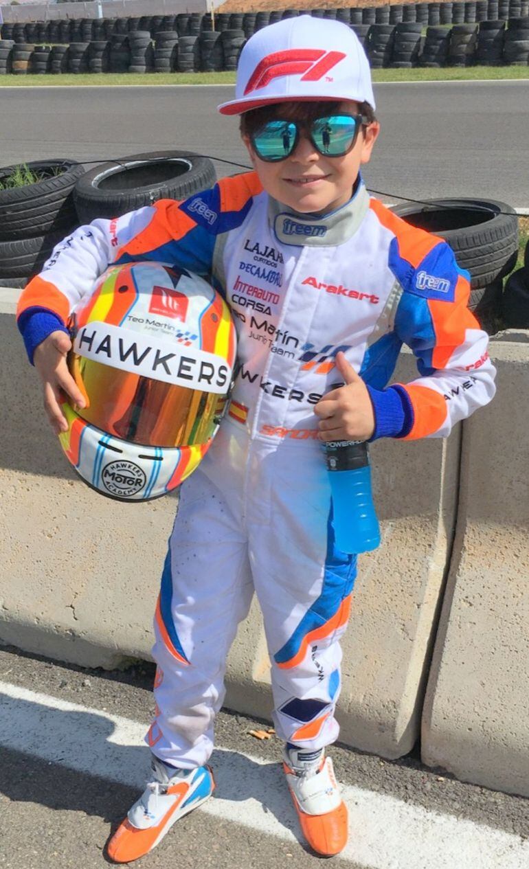 Sandro Pérez, piloto eldense de karting, sigue progresando a pasos agigantados