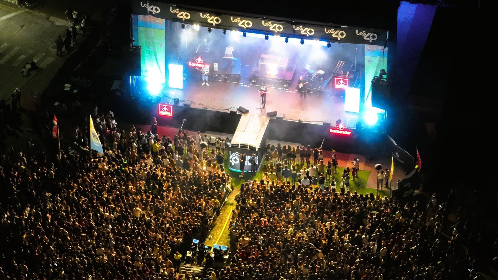 La Campa de los Pinos disfrutó de la asistencia de 11.000 personas para ver el festival de LOS40