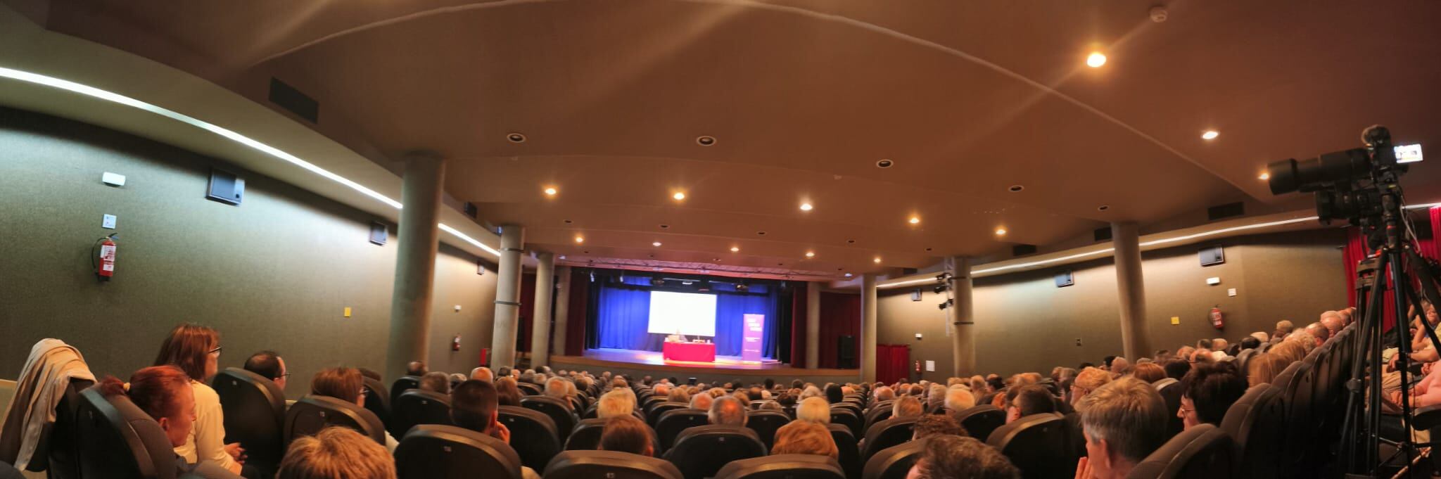 Acto ayer en la Casa de Cultura de Villena