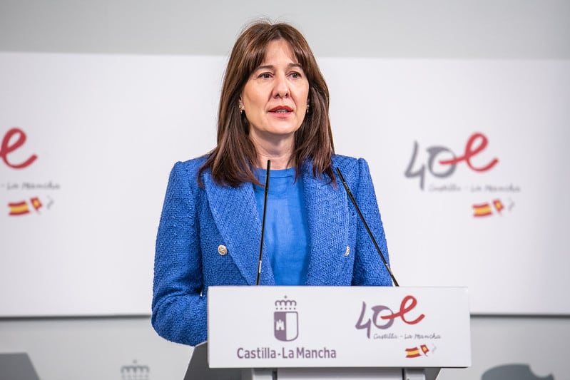 Blanca Fernández, portavoz del Gobierno de Castilla-La Mancha