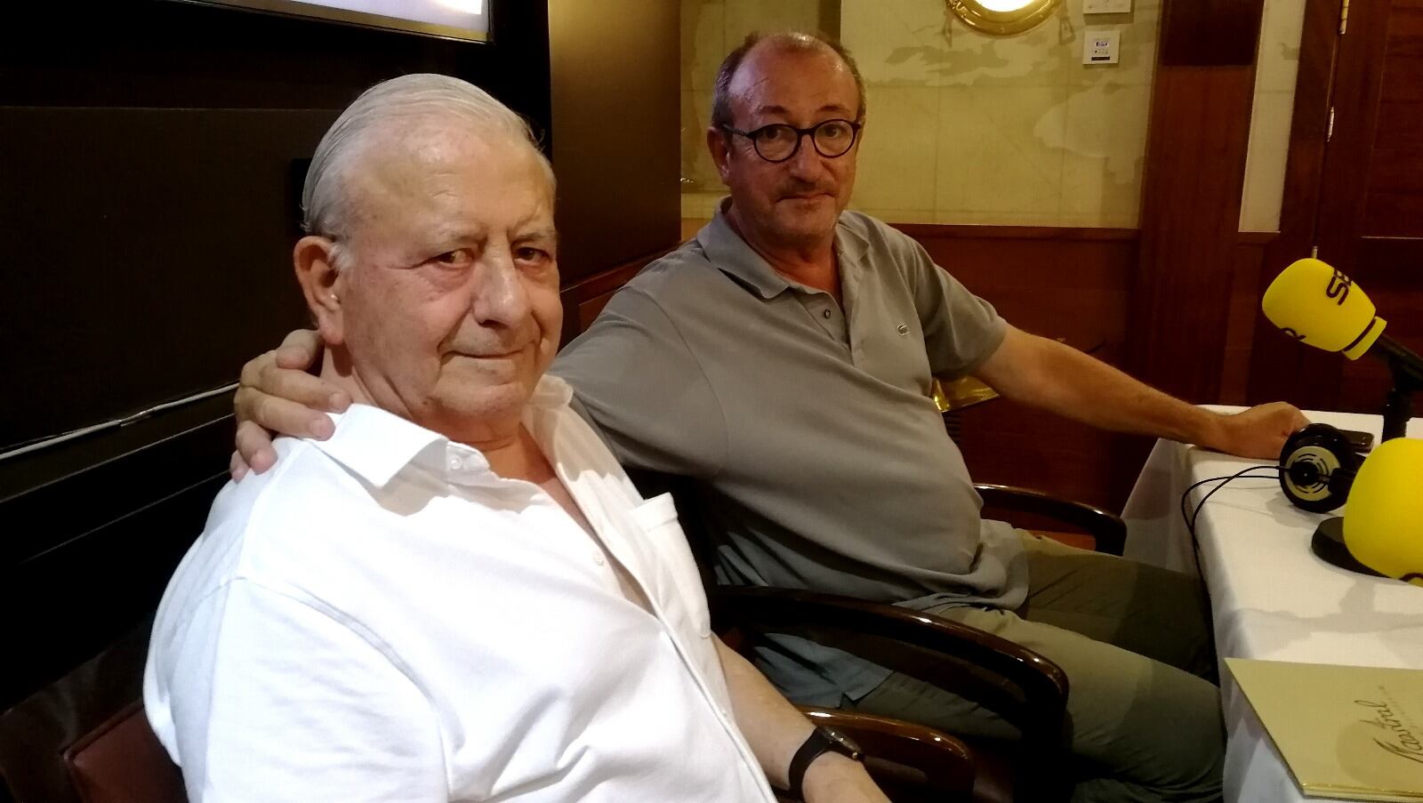 José Manuel Varó, referente de la cocina alicantina, y el periodista Pepe Soto