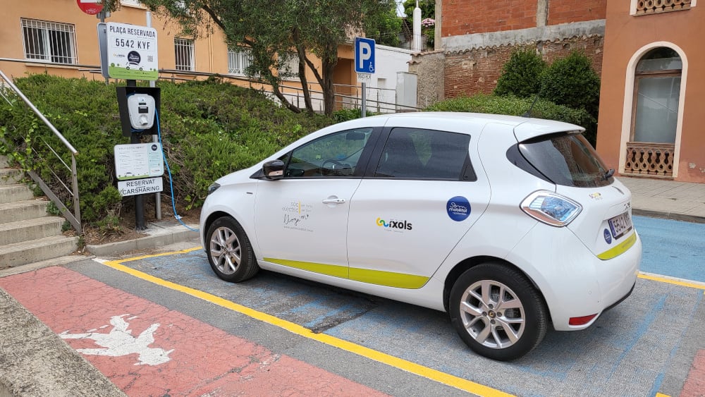 El cotxe que Sant Feliu de Guíxols posa a disposició dels ciutadans.