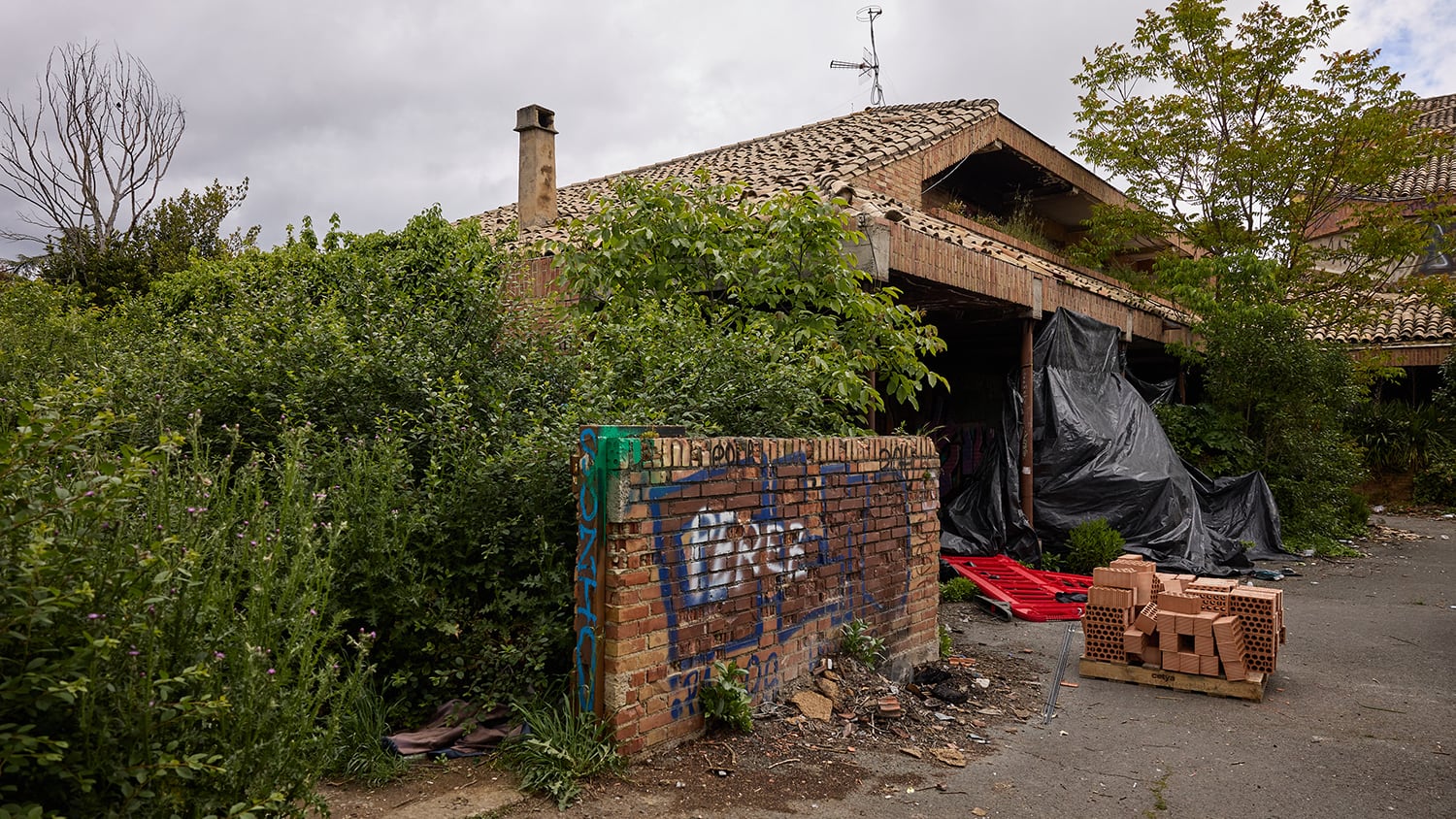 Antiguo convento de las Agustinas en el parque de Aranzadi de Pamplona