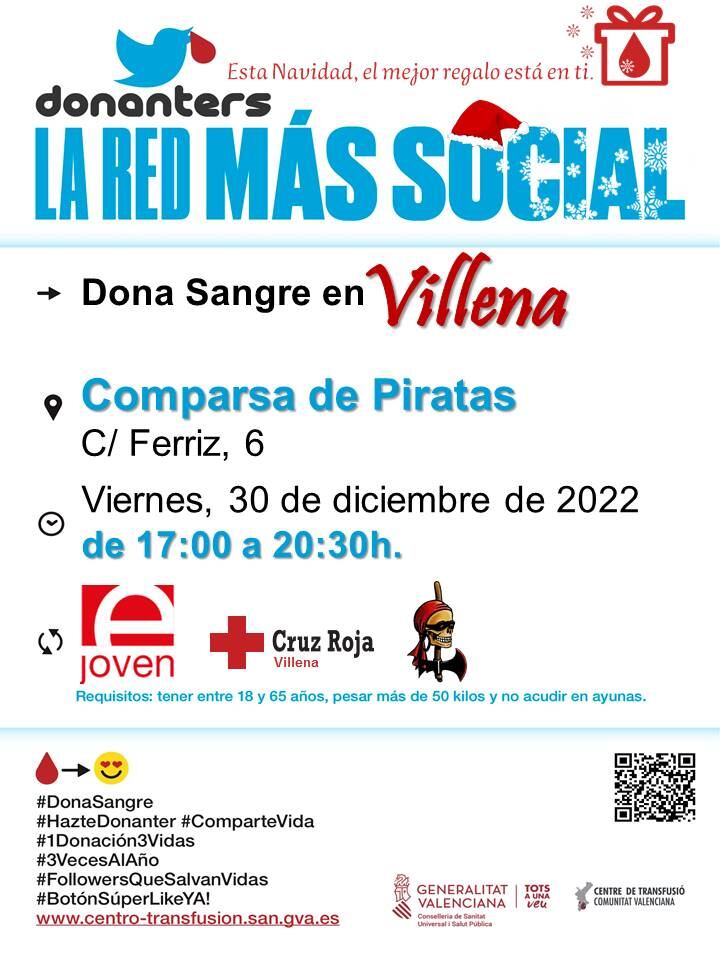 Cartel de la donación