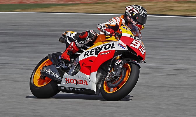 Márquez rueda en Sepang