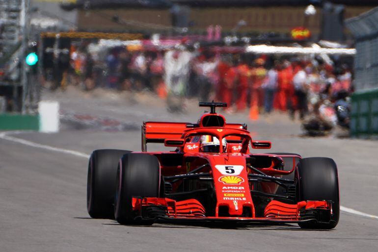 Sebastian Vettel consigue la pole