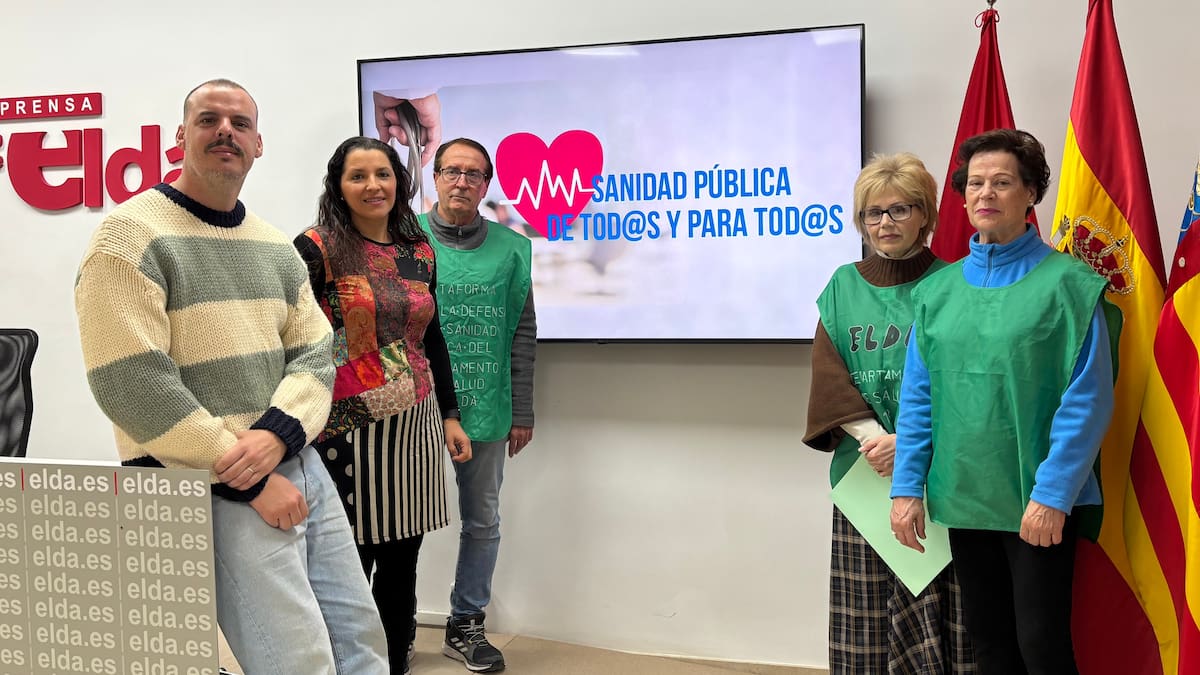 Elda vuelve a movilizarse por la sanidad pública