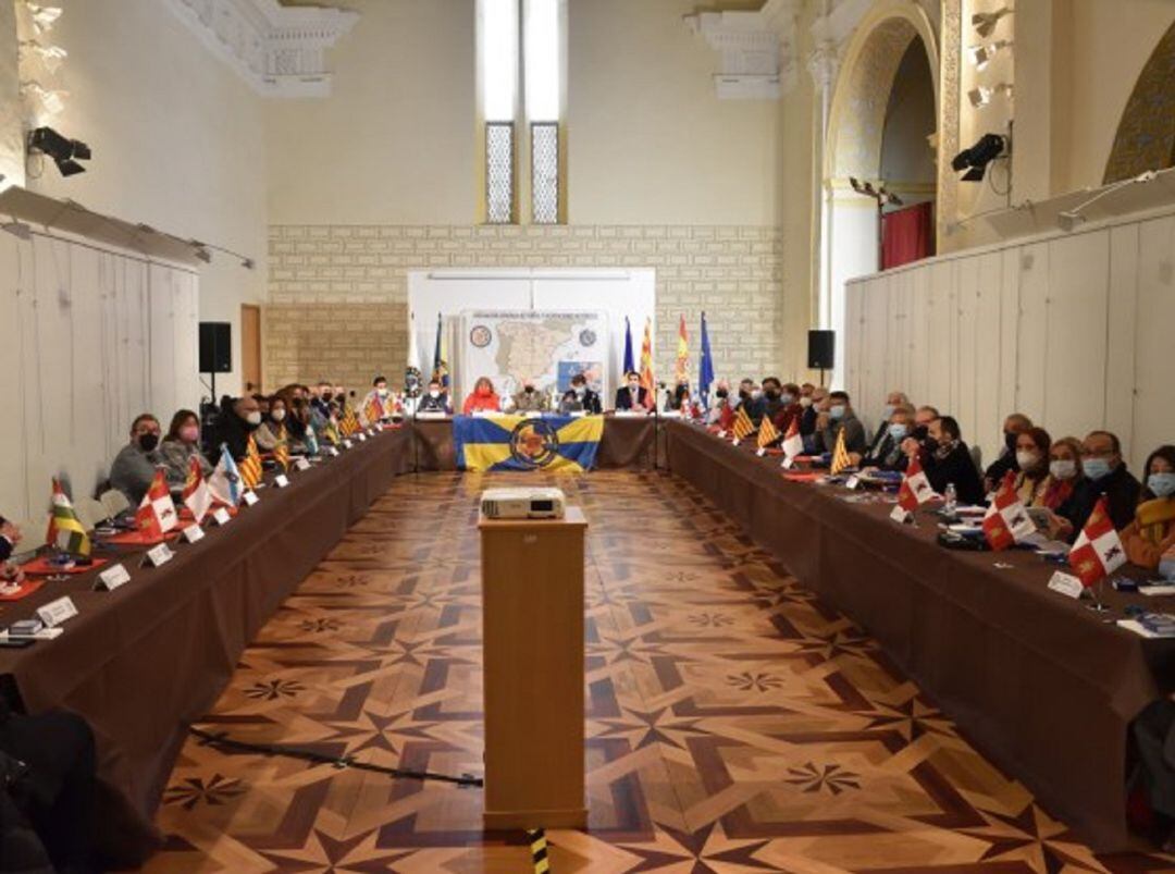 Una de las asambleas de las Asociación Española de Fiestas y Reacreaciones  Históricas