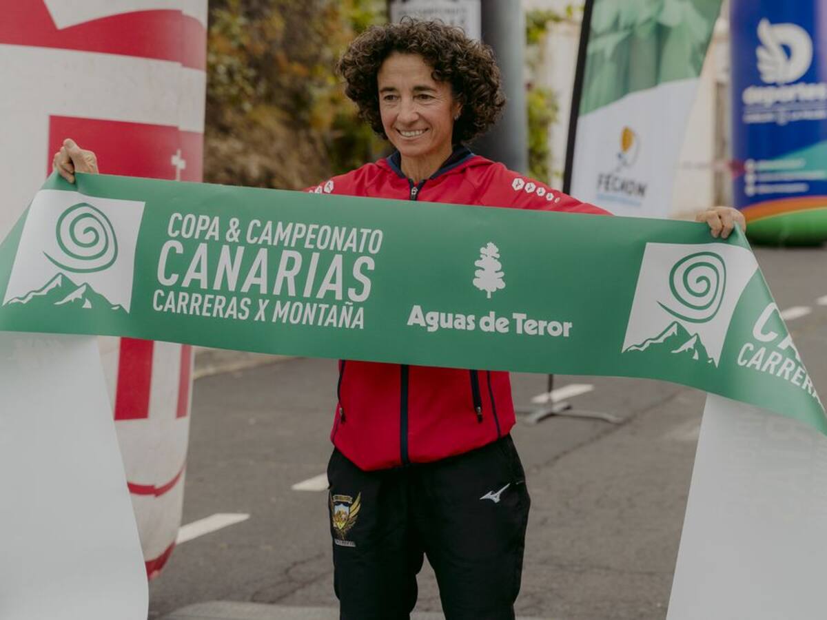 Amada de Jesús Sánchez, una de las grandes atracciones del Campeonato de España de Trail Running Subida Vertical