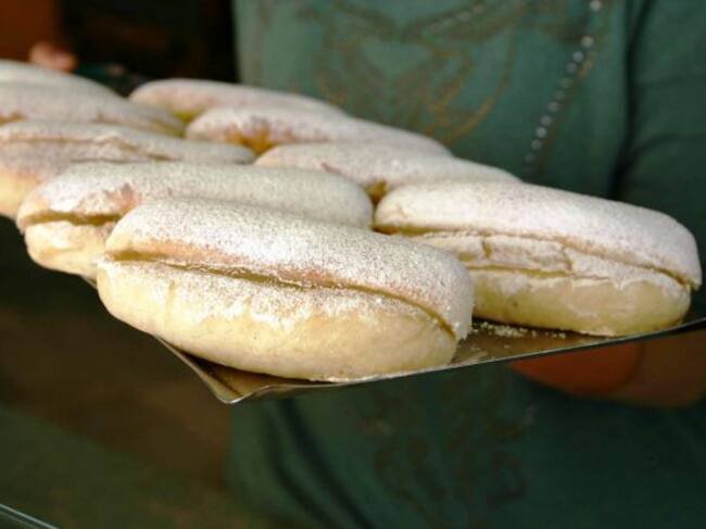 Bandeja de carmelas de La Rosa de Oro