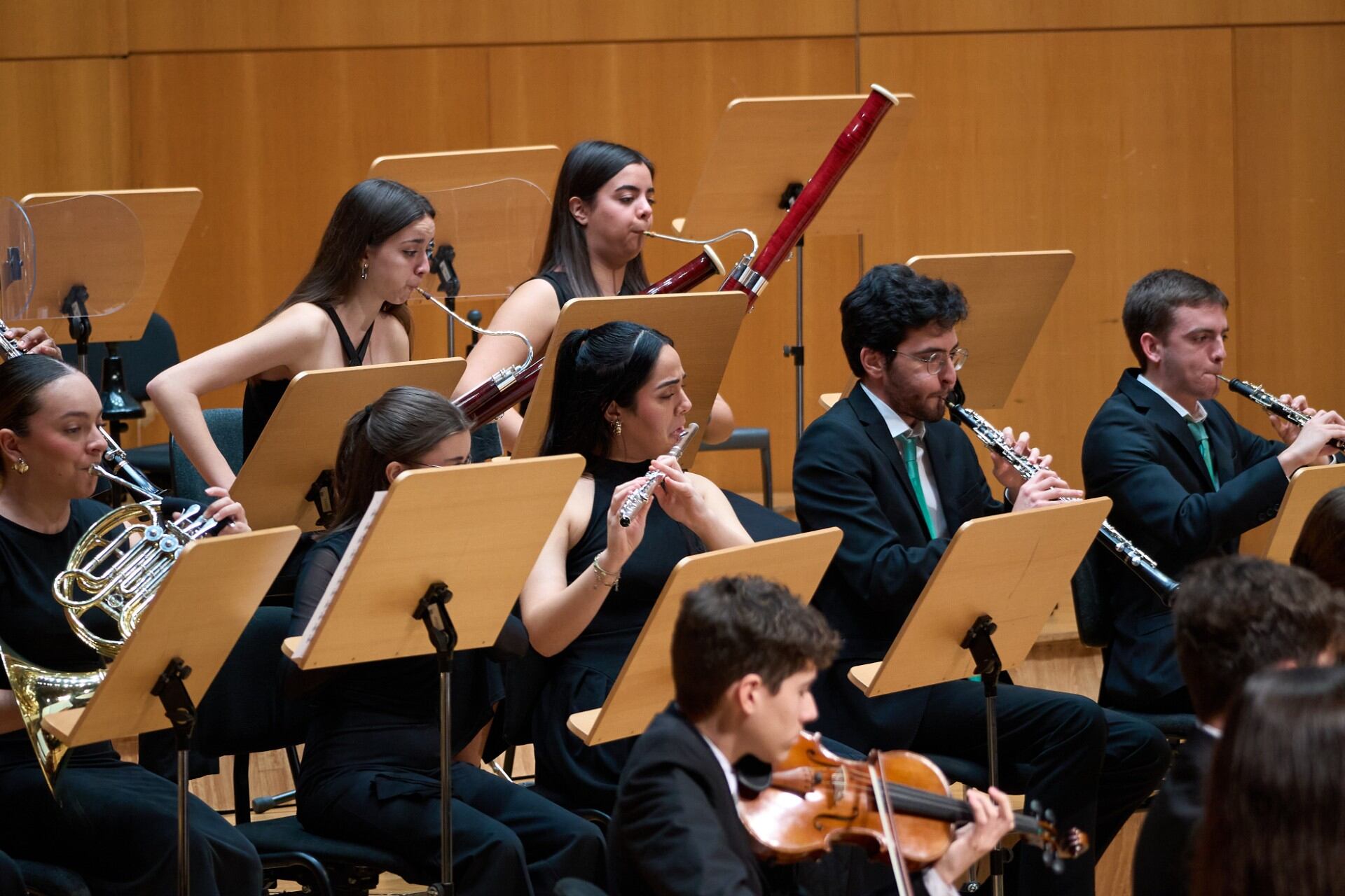 Imagen de uno de los conciertos de la Orquesta de Jóvenes de la Región de Murcia