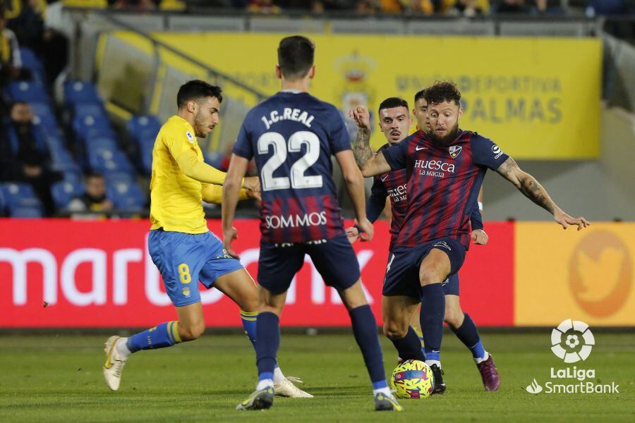 El Huesca no supo aprovechar sus ocasiones ante Las Palmas