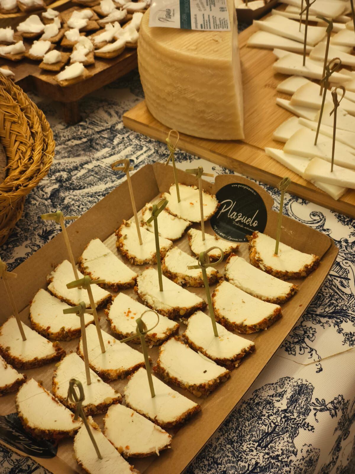Selección de quesos de Plazuelo
