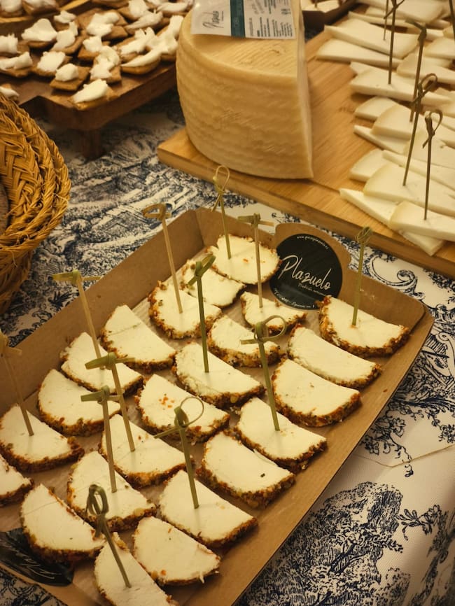 Selección de quesos de Plazuelo