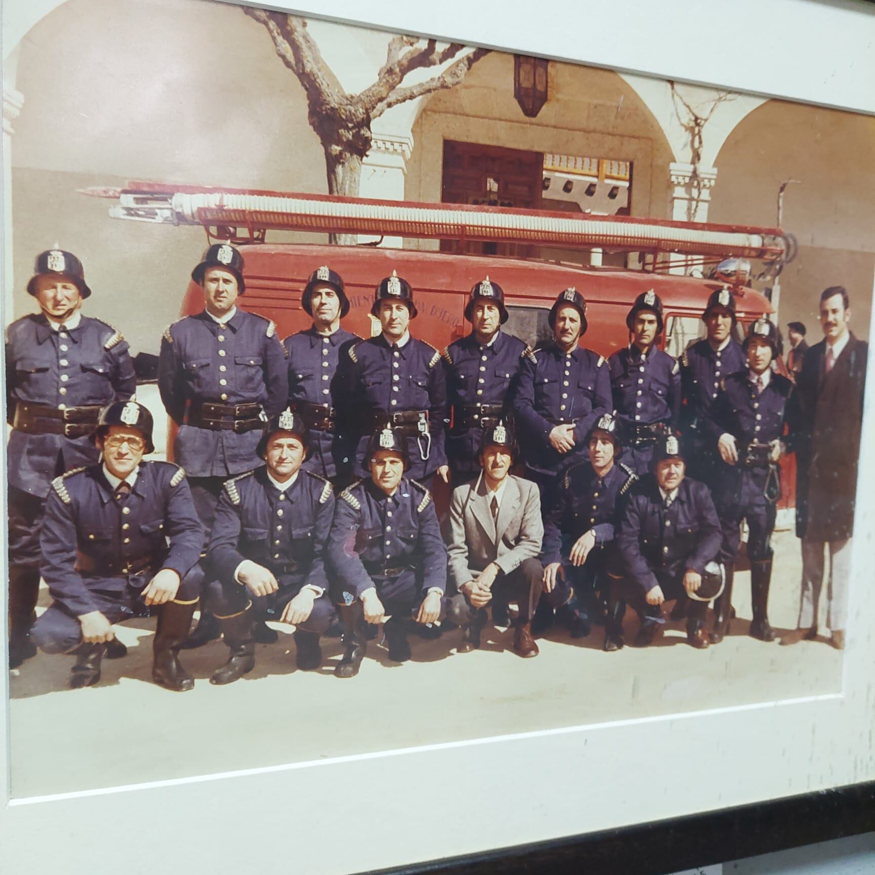 Cuando el Caracoles fue jefe de bomberos