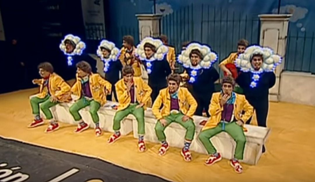 La chirigota 'Si yo dijera lo que pienso' en el COAC 2019